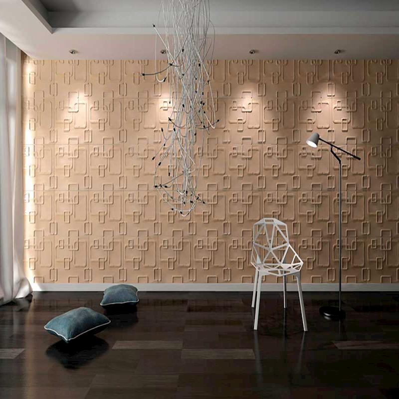 Paneles decorativos en 3D, una nueva vida para tu pared