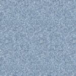 Una superficie de piso en rollo azul claro con un patrón fino y moteado.