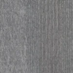 Disponga la tela Habano 94760 con vetas verticales, mostrando variaciones en tonos del gris claro al oscuro.