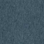 Primer plano de la entrada modular Alfombra que muestra su tejido vaquero azul con textura y dibujo detallados.